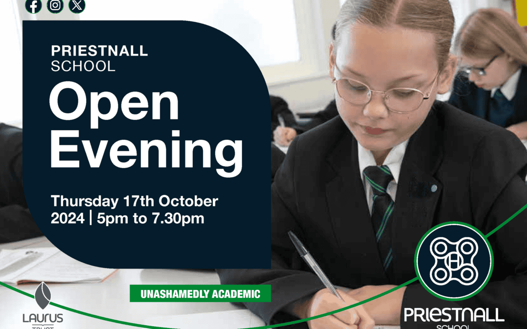 Priestnall School open evening 2024.